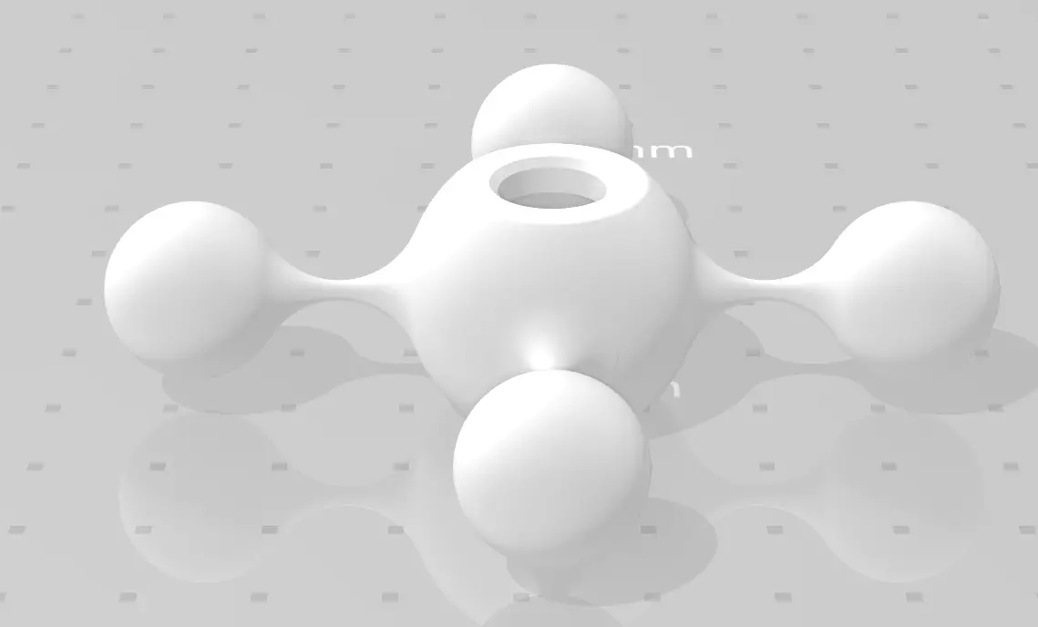 faucet with circle 3D print model