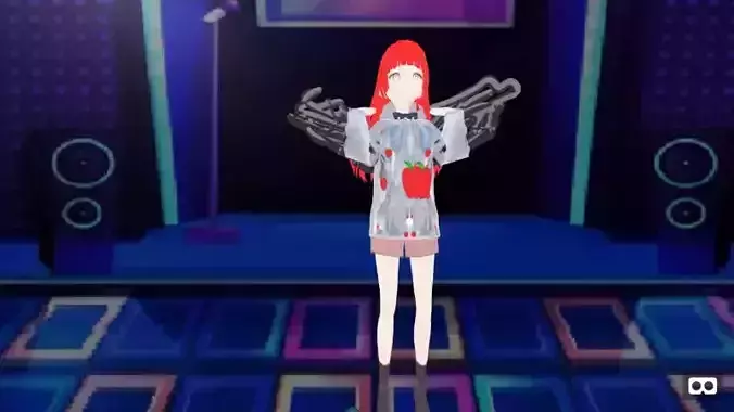mmd model angel