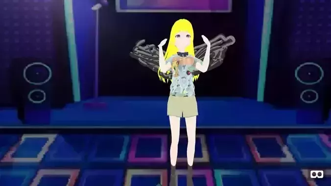 mmd model angel