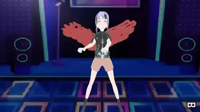 mmd model angel