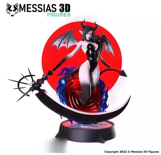 Girl Sucubus Portal 3D print model