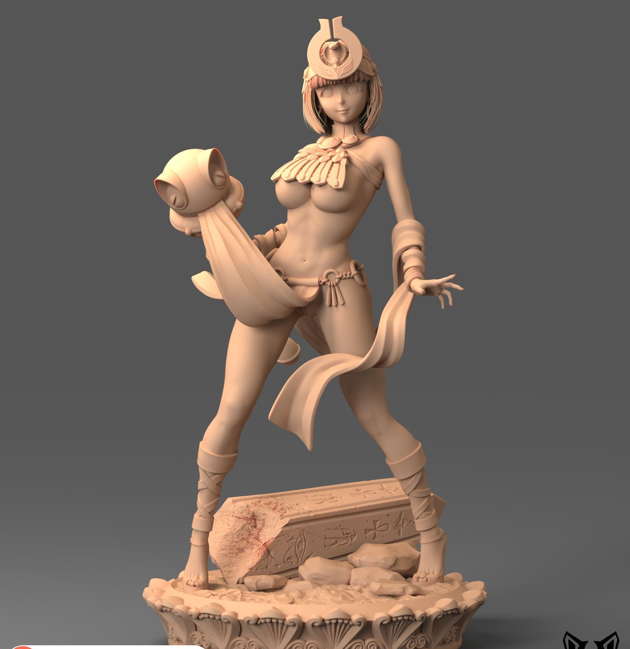 Menace Queens Blade 3D print model_5