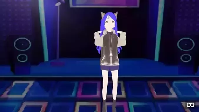 mmd model angel