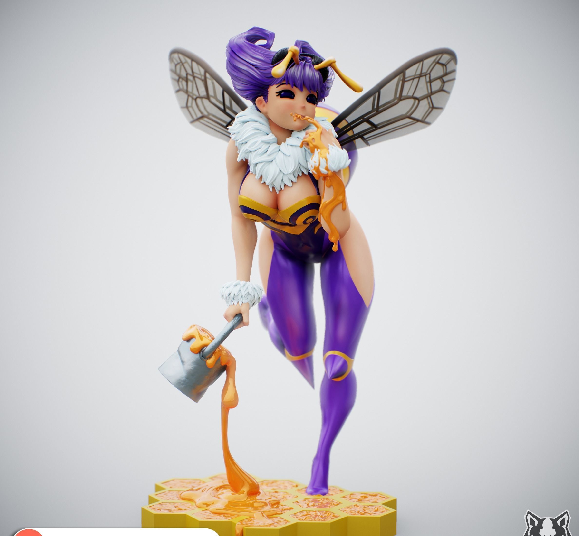 bee darkstalkers 3D print model_5