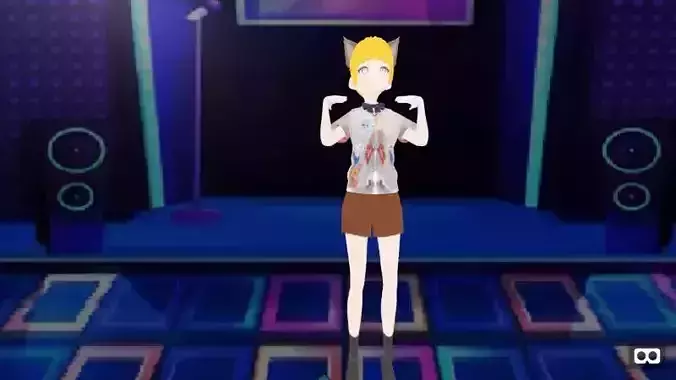 mmd model angel