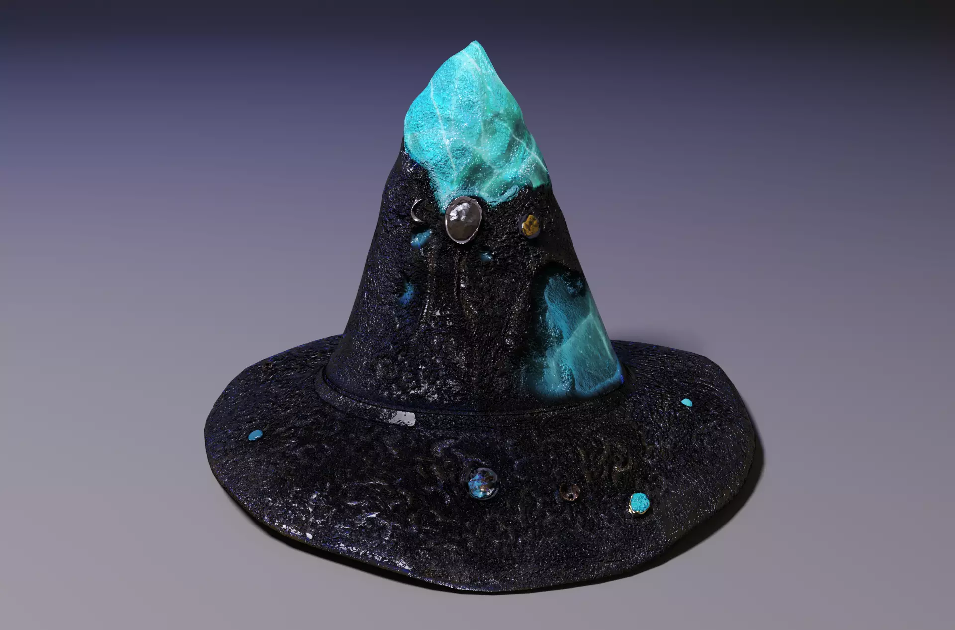 Wizard hat Free 3D model