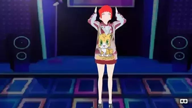 mmd model angel
