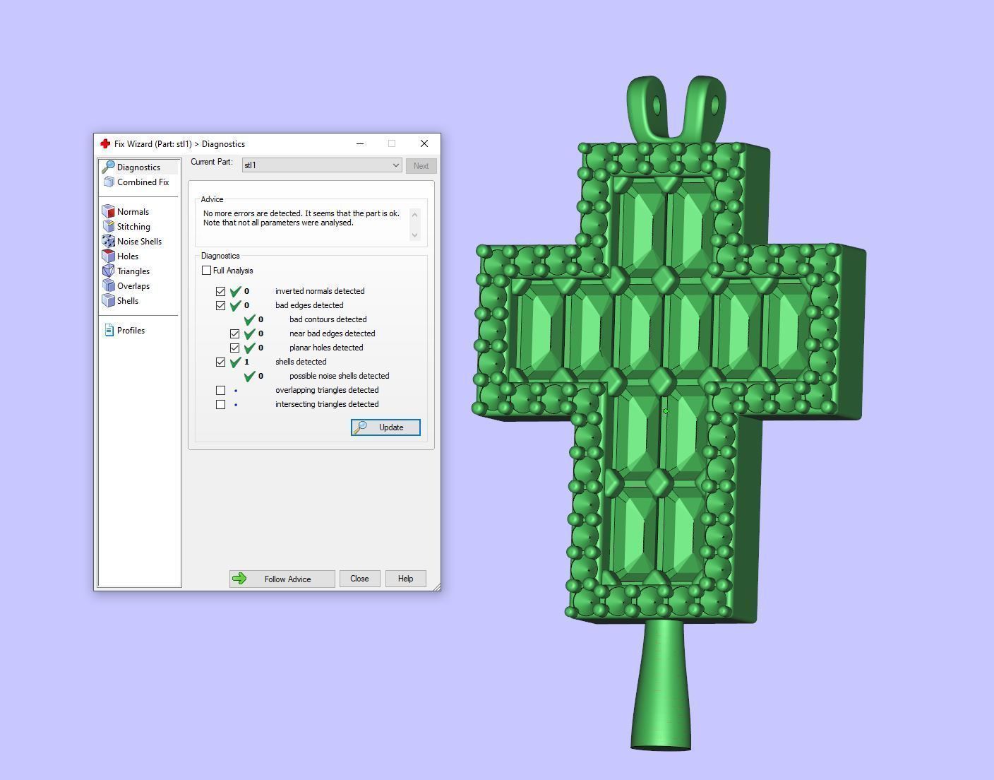 Gold N907 3D print model_4