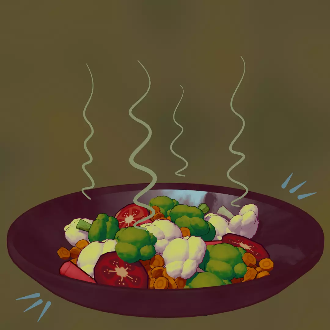 Low Poly 2d Art Style Vegetables Pack Low-poly 3D model