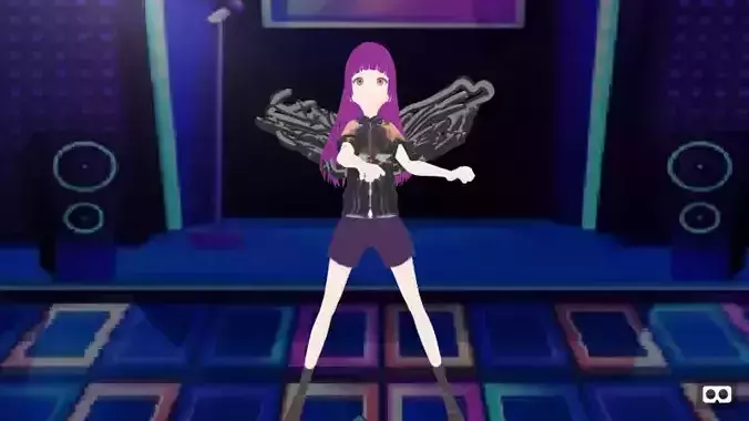mmd model angel