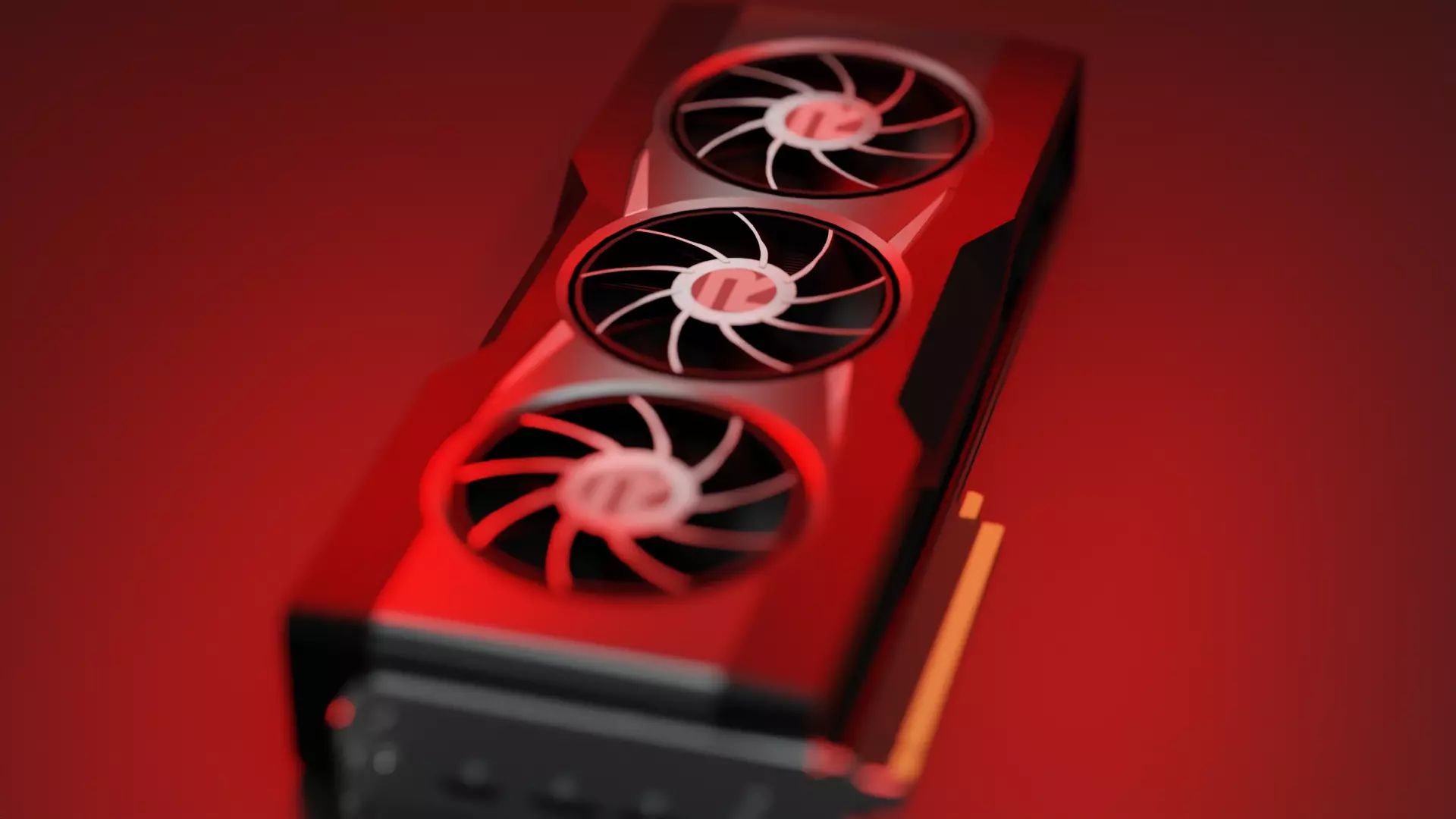 AMD Radeon - RX 6900 XT Low-poly 3D model_0