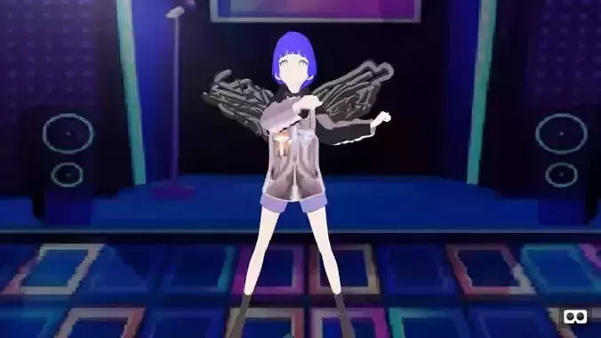 mmd model angel