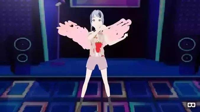 mmd model angel