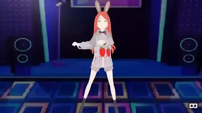 mmd model angel