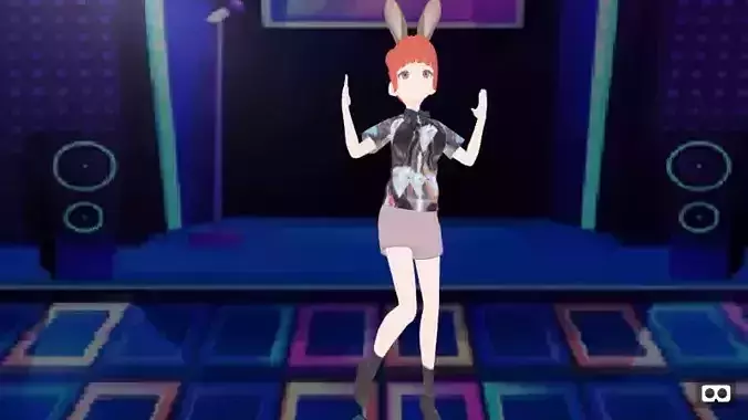 mmd model angel