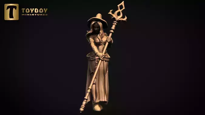 Olaya -Fantasy women vol 1 3D print model