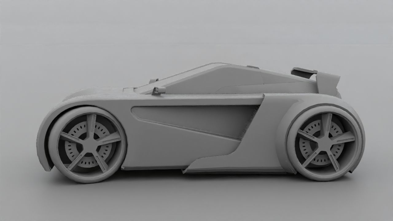 SUPER CAR rigged 3D model_36