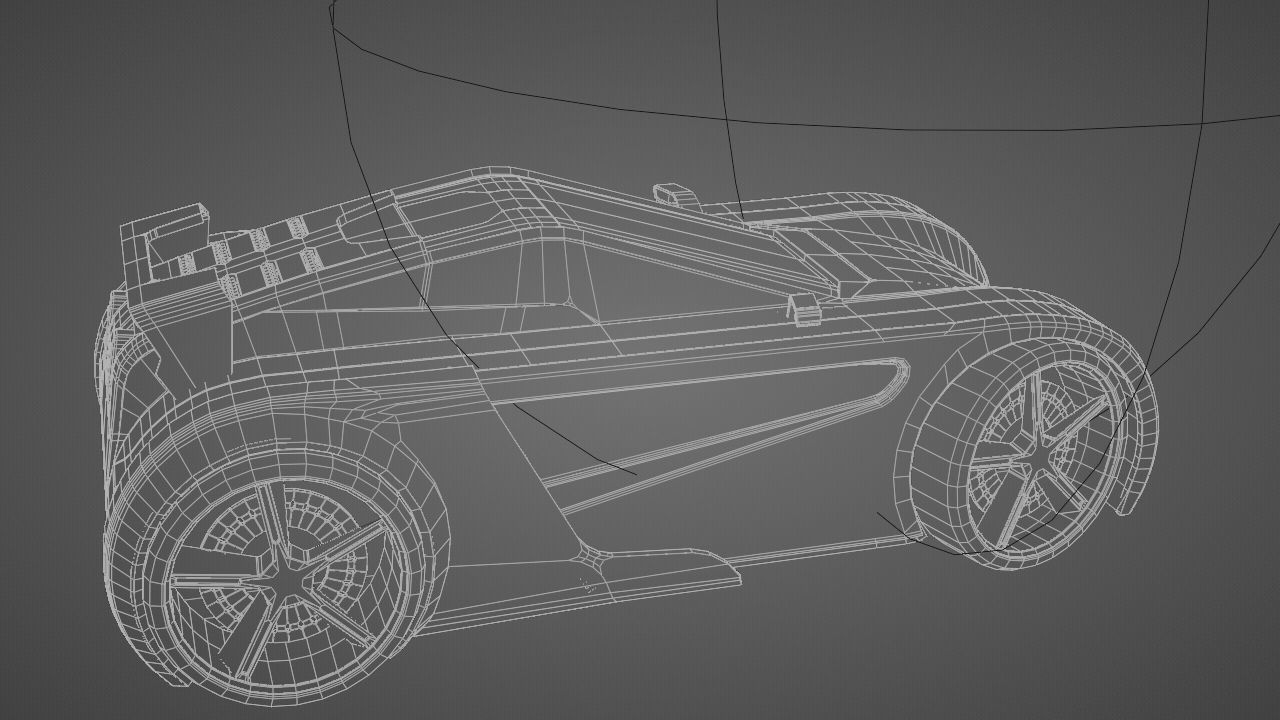 SUPER CAR rigged 3D model_39
