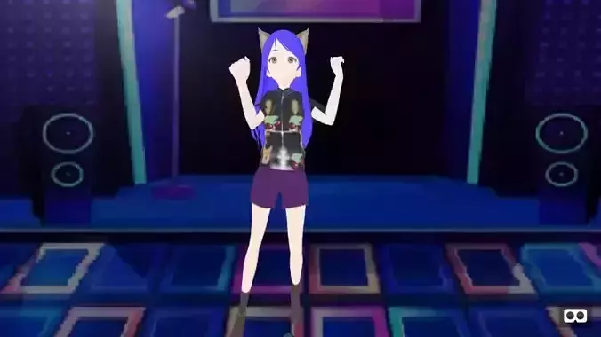 mmd model angel