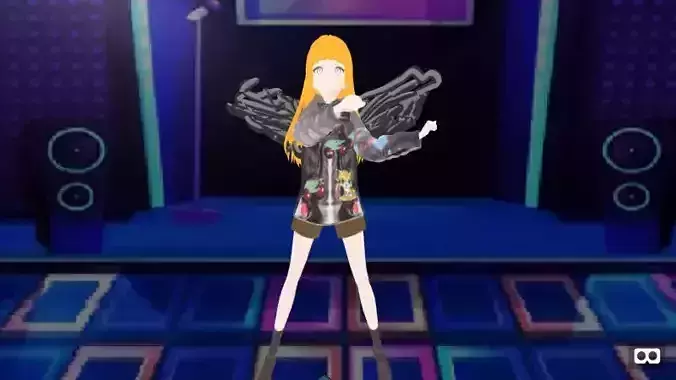mmd model angel