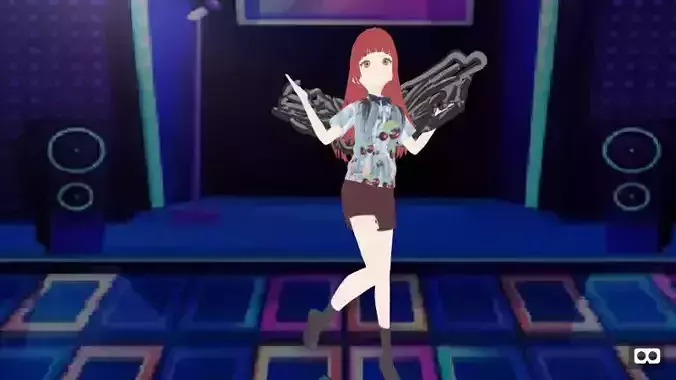 mmd model angel