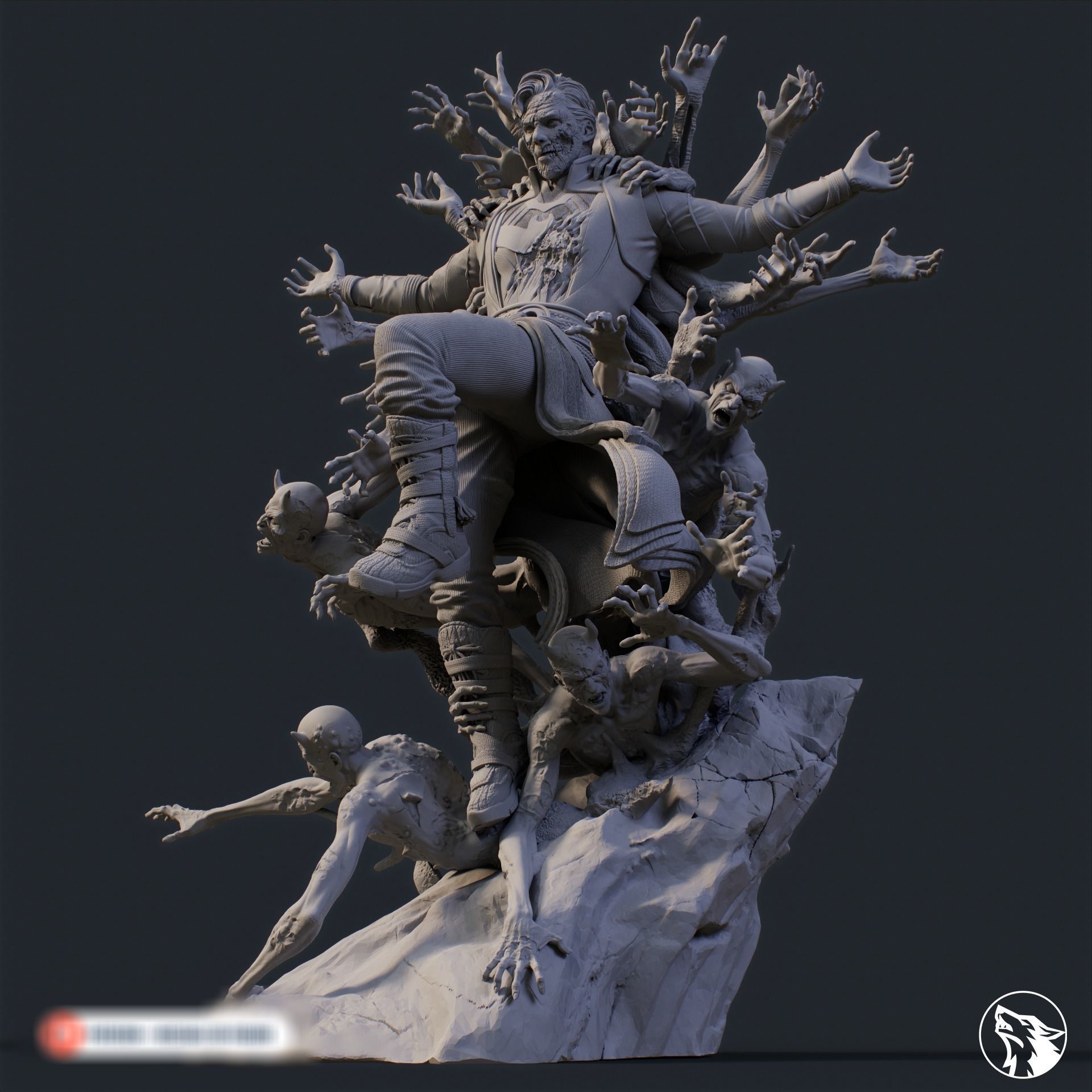 Doctor Strange Supreme 3D print model_1