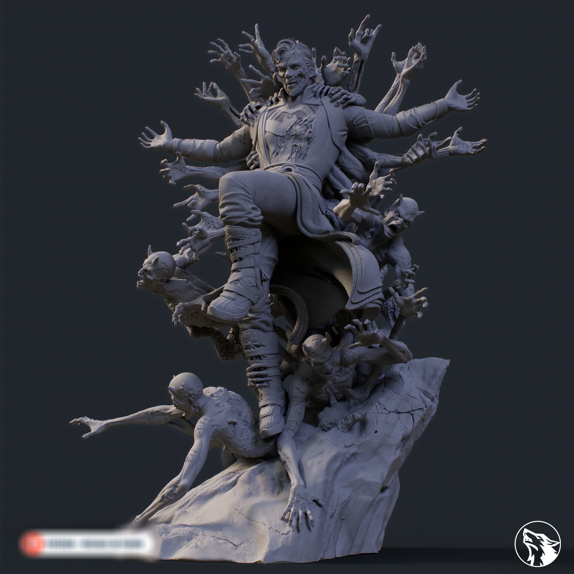 Doctor Strange Supreme 3D print model_7