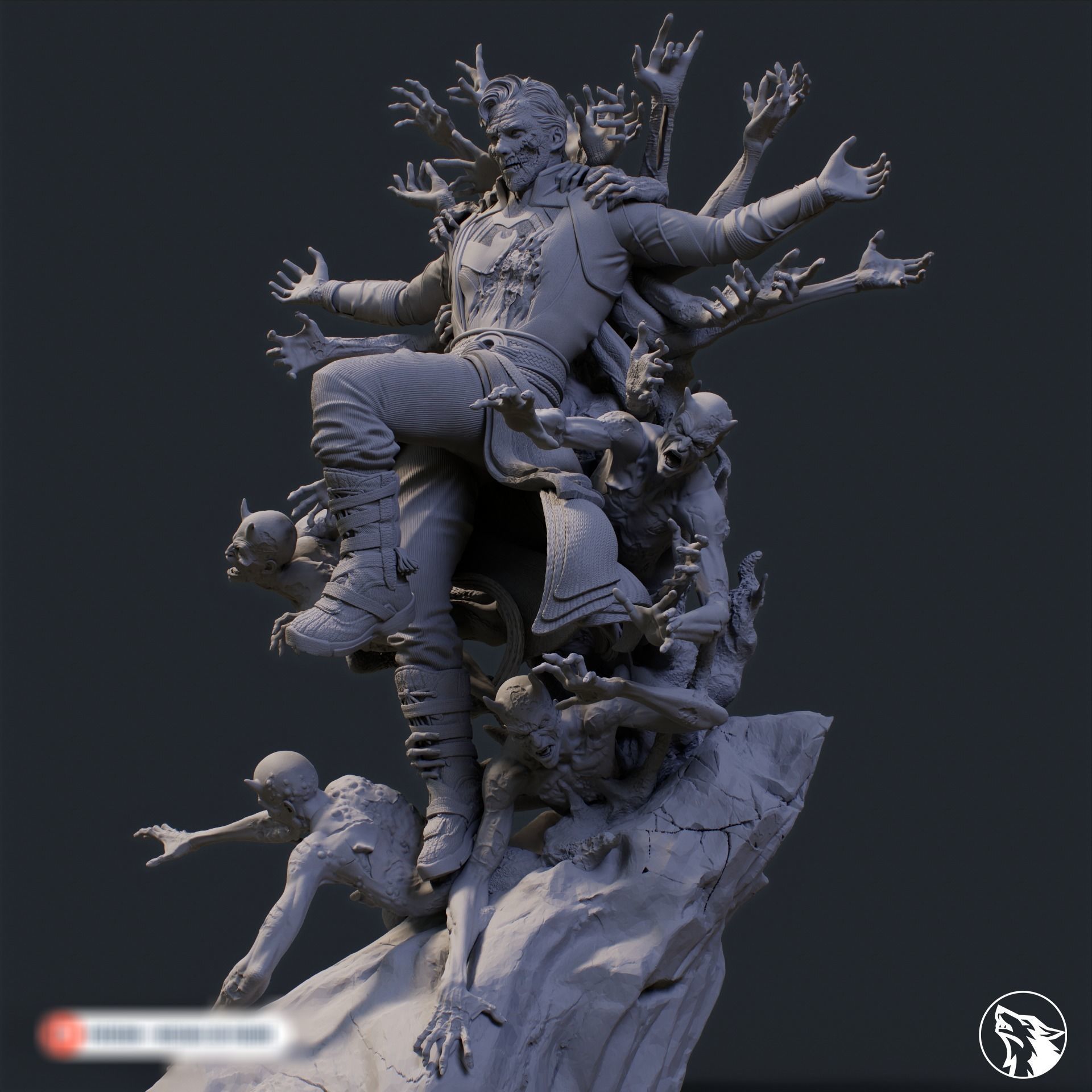 Doctor Strange Supreme 3D print model_2