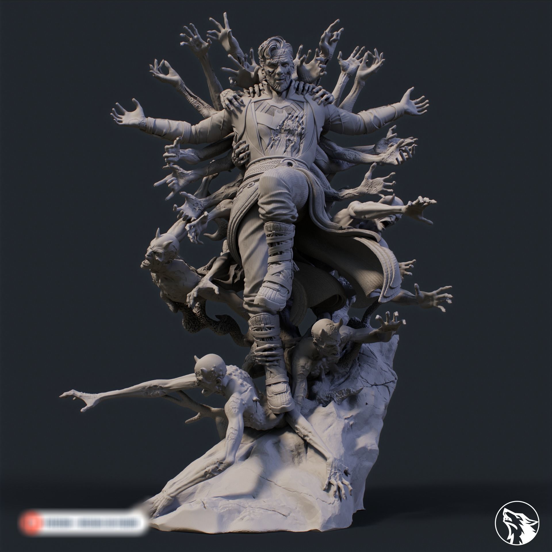 Doctor Strange Supreme 3D print model_4