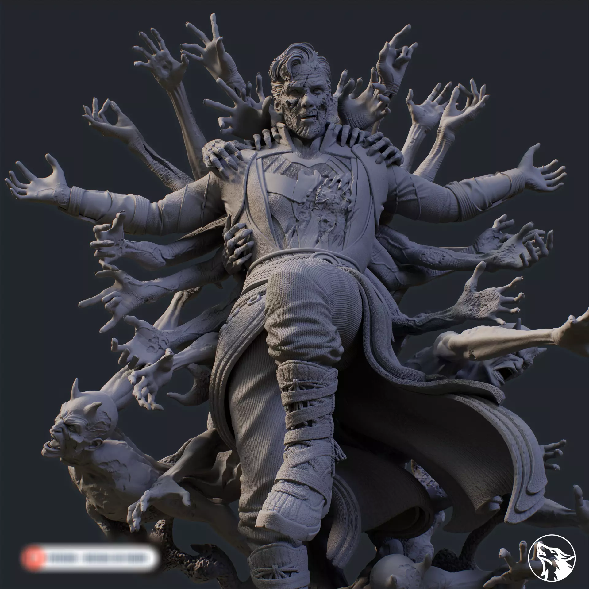 Doctor Strange Supreme 3D print model_0