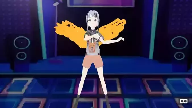 mmd model angel
