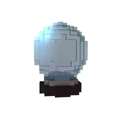Voxel Crystal Ball V1 002