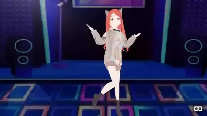 mmd model angel