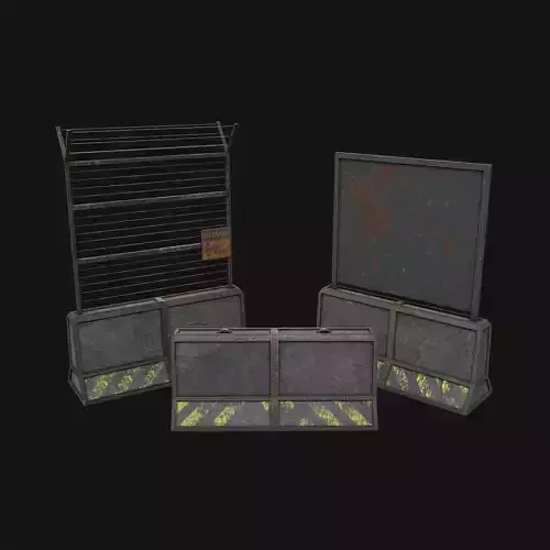 Concrete Barrier RoadBlock Barricade