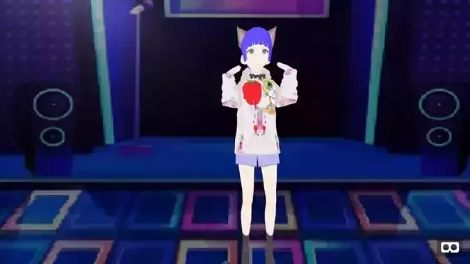 mmd model angel