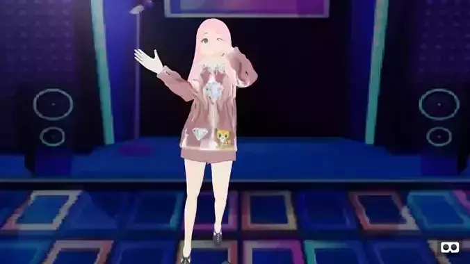 mmd model angel