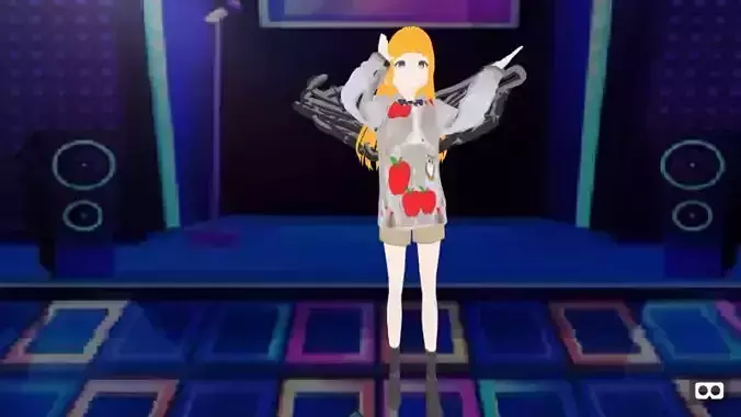 mmd model angel