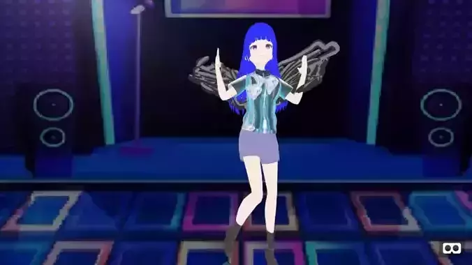 mmd model angel