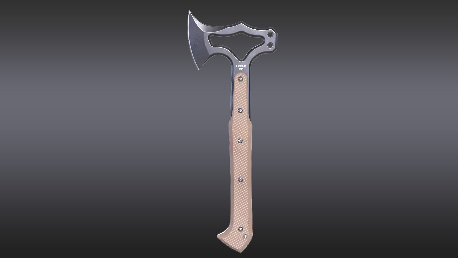 Hogue EX-T01 Tomahawk Low-poly 3D model_10