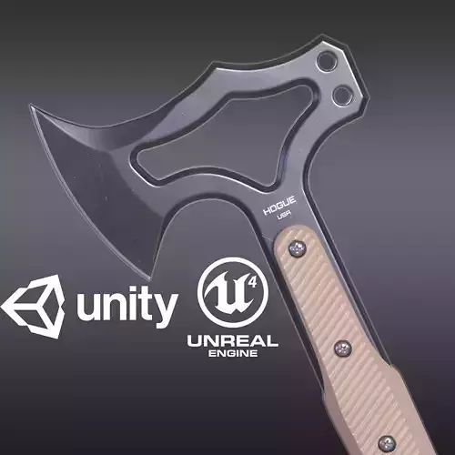 Hogue EX-T01 Tomahawk Low-poly 3D model