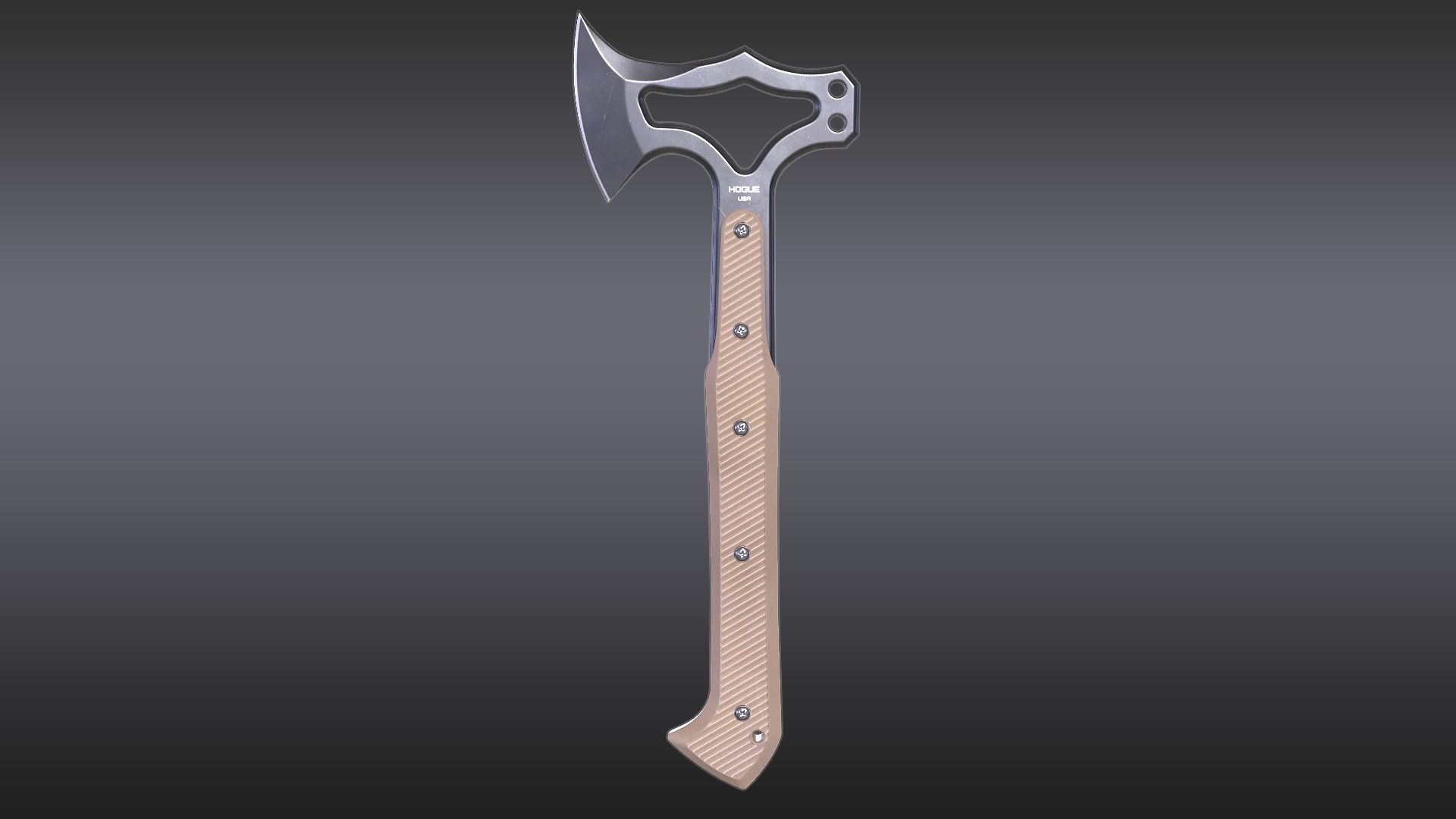 Hogue EX-T01 Tomahawk Low-poly 3D model_1