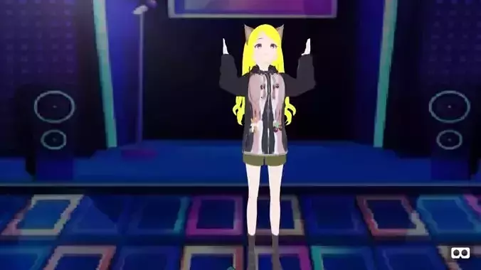 mmd model angel