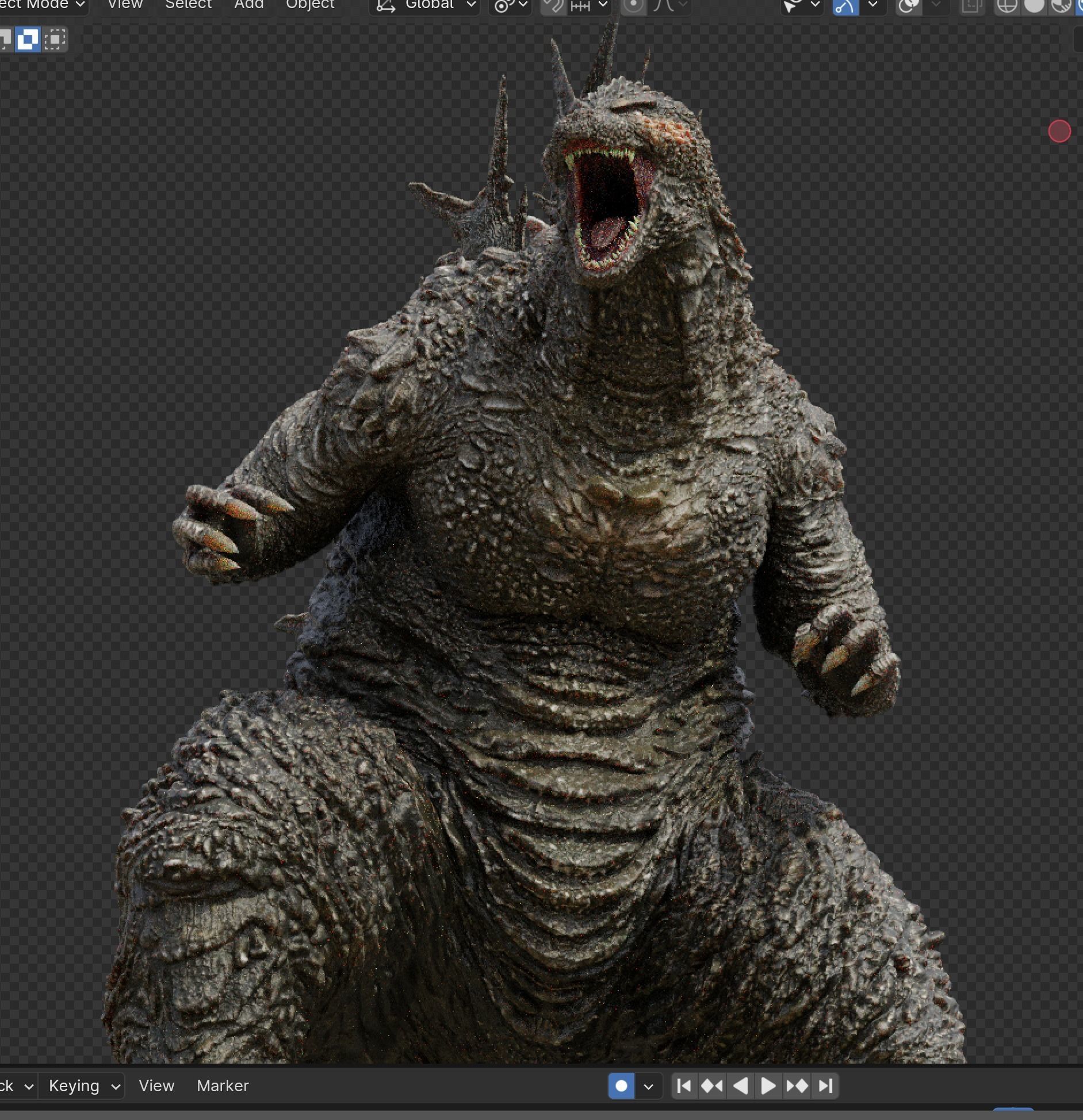 Godzilla Minus One Free 3D model_9