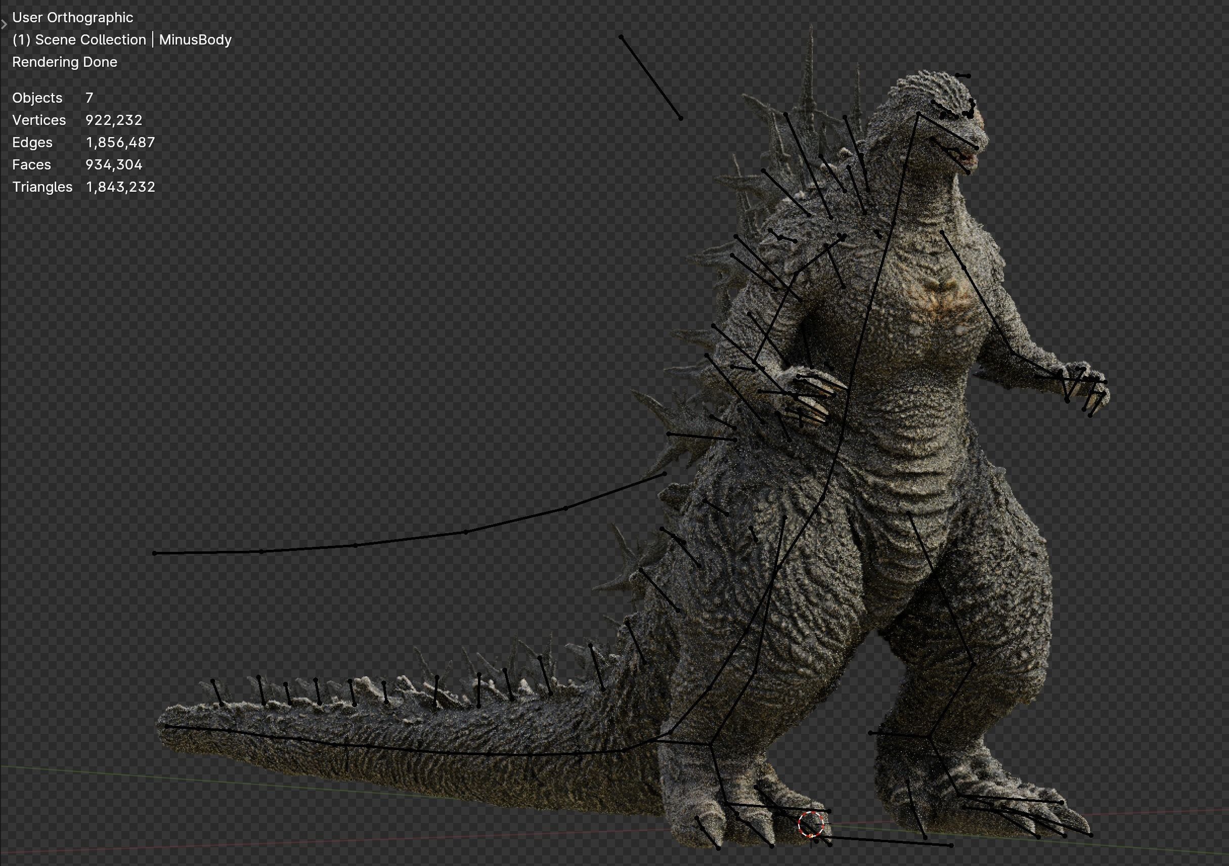 Godzilla Minus One Free 3D model_10