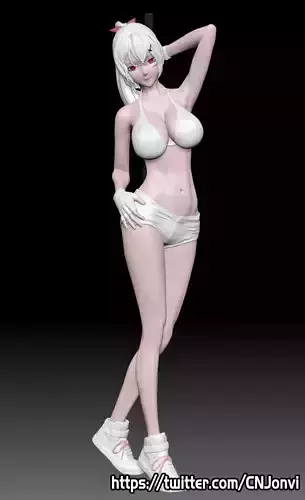 3D PRINTING FIGURE KENDO PRINCESS