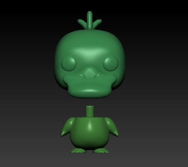FUNKO POKEMON PSDUCK 3D print model_2