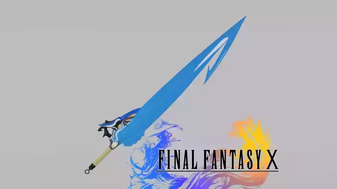 Tidus Brotherhood Sword - Final Fantasy X 3D print model