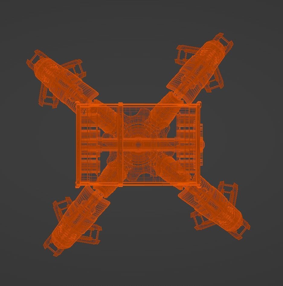 Spider robot 3D model_9