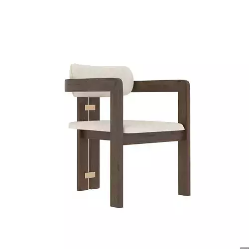 Kibo-Dining-Chair-Side dining chair - wood