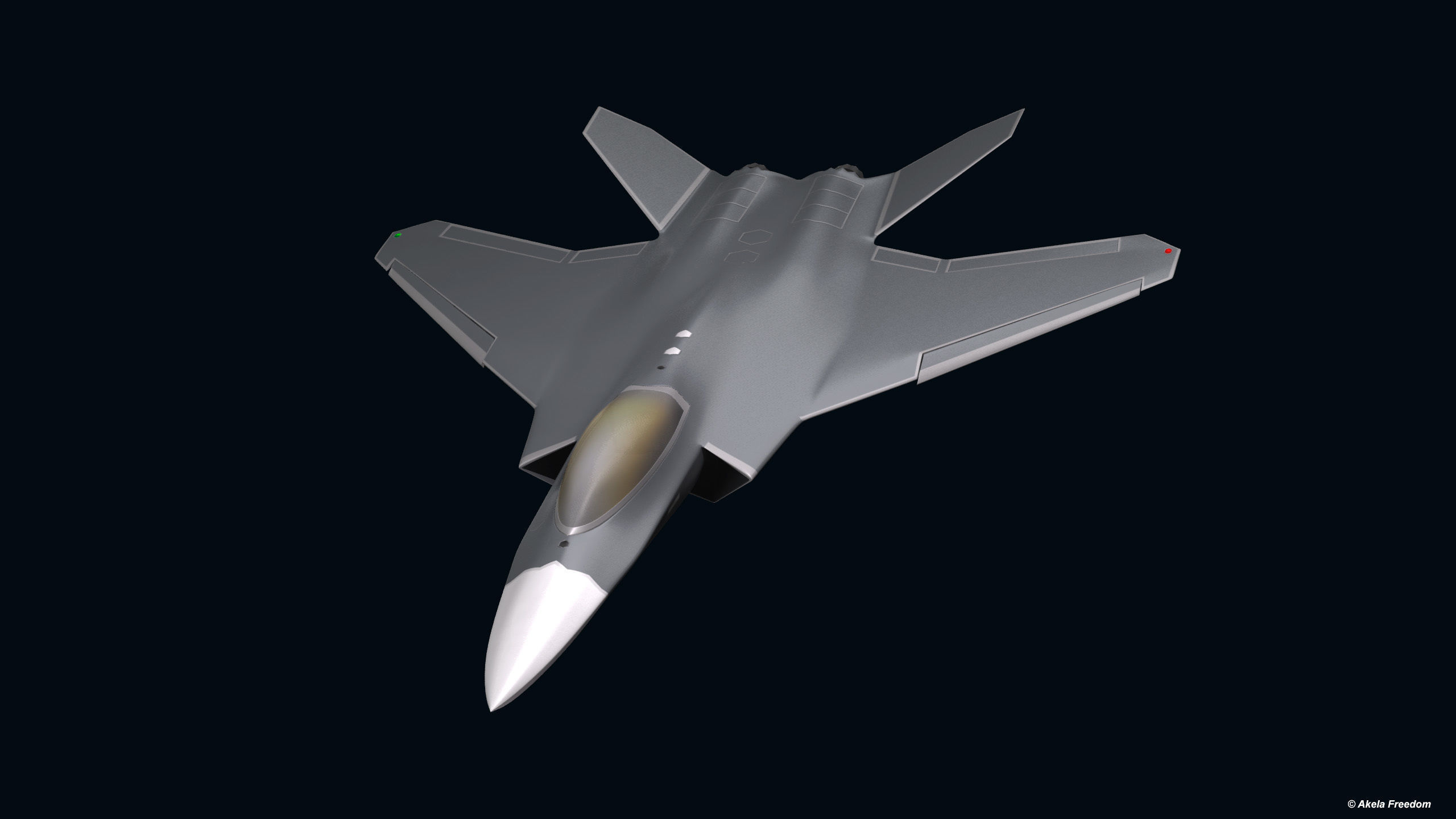 FCAS Future Combat Air System 3D model animated | CGTrader